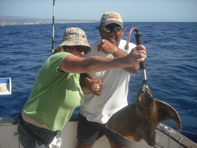 eagle ray Cavalier & Blue Marlin Sport Fishing Gran Canaria