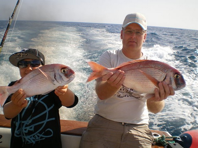 red snappers Cavalier & Blue Marlin Sport Fishing Gran Canaria