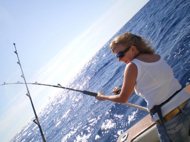 DAGJE ROGGEN<br><br>Het waren vandaag de Scandinavische sportvissers - Cavalier & Blue Marlin Sport Fishing Gran Canaria