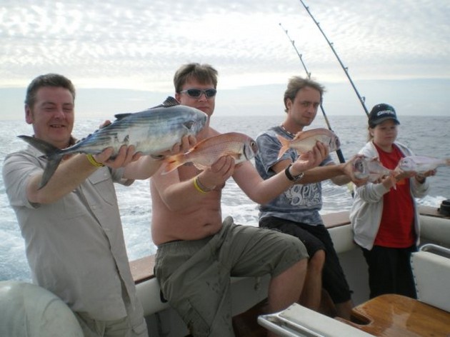 happy fishermen Cavalier & Blue Marlin Sport Fishing Gran Canaria