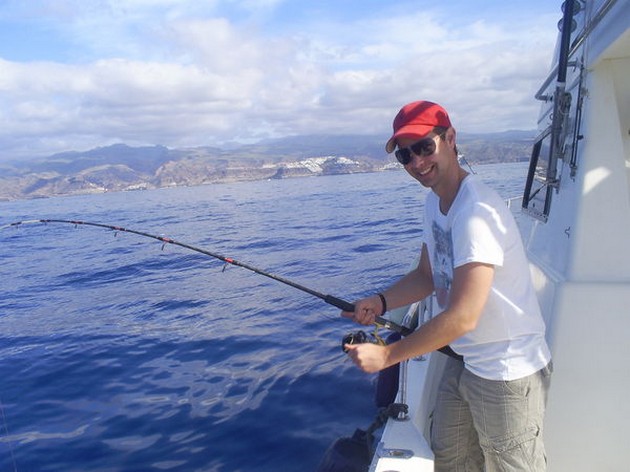 DUBBEL NEUS VLEET<br><br>Na de vrije zondag van gisteren - Cavalier & Blue Marlin Sport Fishing Gran Canaria
