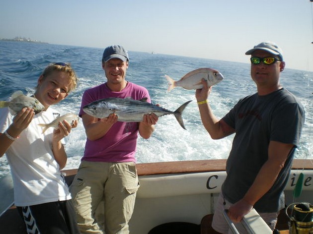 FISKE FEBER<br><br>De vangsten vielen vandaag jammer genoeg - Cavalier & Blue Marlin Sport Fishing Gran Canaria