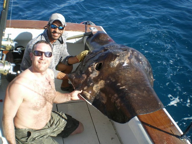 23/01 Roughtail Stingray Cavalier & Blue Marlin Sport Fishing Gran Canaria