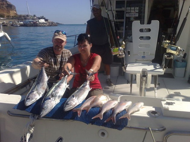 12/02 Atlantic Tuna and Red Snappers Cavalier & Blue Marlin Sport Fishing Gran Canaria