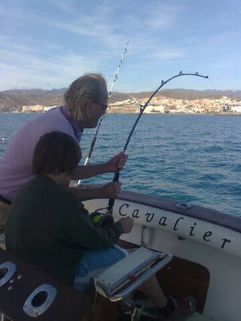 hooked up Cavalier & Blue Marlin Sport Fishing Gran Canaria