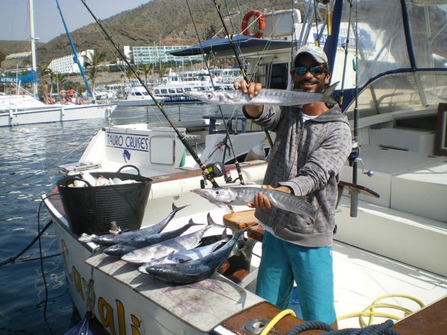BONITO OCH RÖDA SNAPPARE Båda båtarna rapporterade idag - Cavalier & Blue Marlin Sport Fishing Gran Canaria