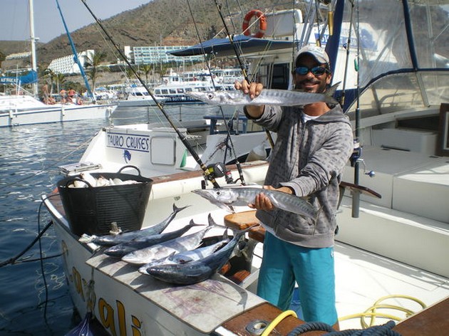 BONITO`S EN SNAPPERS<br><br>Op beide boten werden er vandaag - Cavalier & Blue Marlin Sport Fishing Gran Canaria