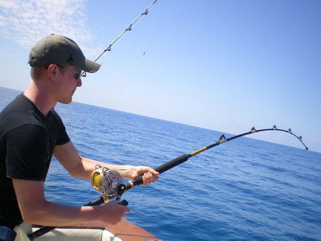 SUPERDAG Vi hade återigen en "SUPER" fiskedag !!!!!! De - Cavalier & Blue Marlin Sport Fishing Gran Canaria
