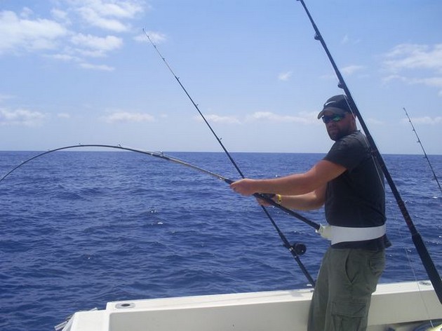 RÖDA SNAPPARE Cavalier var bokad idag som full - Cavalier & Blue Marlin Sport Fishing Gran Canaria