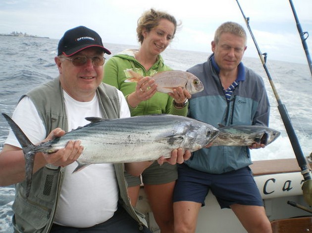 13/04 Happy Fishermen Cavalier & Blue Marlin Sport Fishing Gran Canaria
