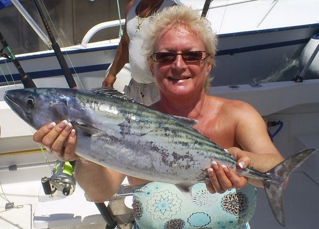 GOOD CATCHES<br><br>Today the weather was a lot better, than - Cavalier & Blue Marlin Sport Fishing Gran Canaria