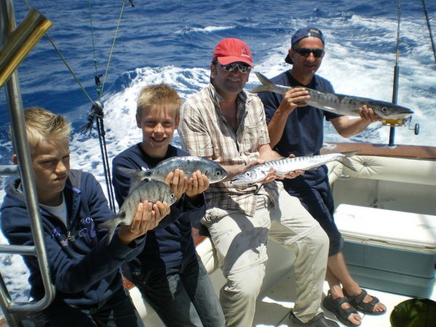 VEEL WIND<br><br>Het werd vandaag op de CAVALIER een visdag - Cavalier & Blue Marlin Sport Fishing Gran Canaria