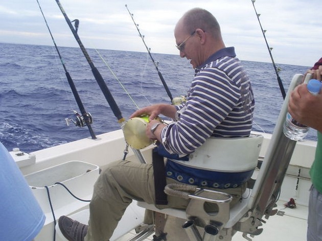 Hooked up Cavalier & Blue Marlin Sport Fishing Gran Canaria