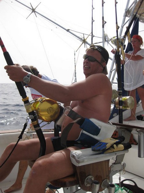 Hooked up Cavalier & Blue Marlin Sport Fishing Gran Canaria