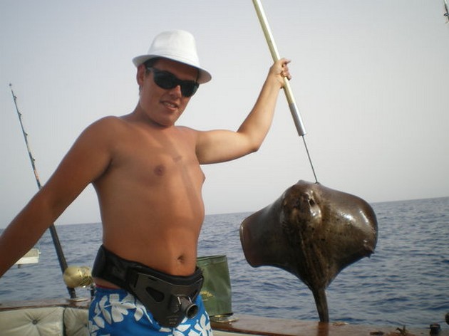 Roughtail Stingray Cavalier & Blue Marlin Sport Fishing Gran Canaria