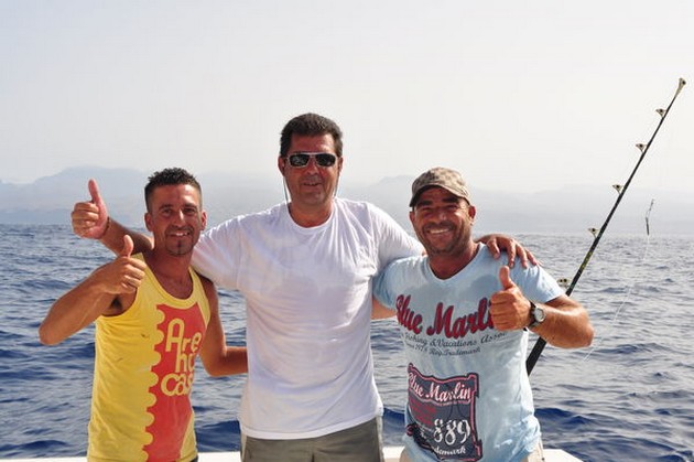 180 kg blå släppt - Cavalier & Blue Marlin Sport Fishing Gran Canaria