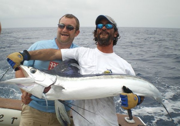 34 Kg White Released - Cavalier & Blue Marlin Sport Fishing Gran Canaria