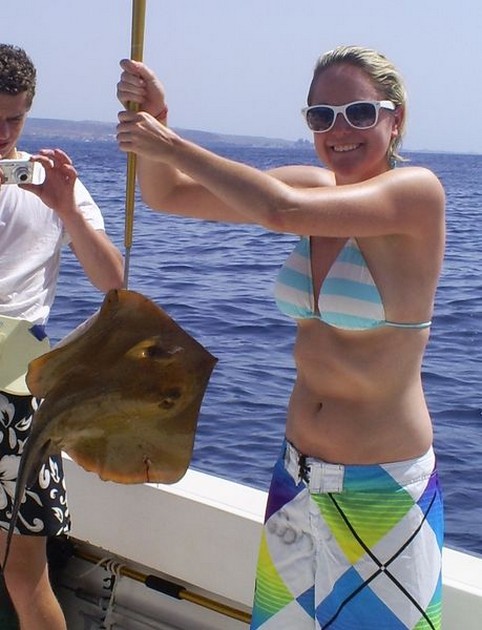 Common Stingray Cavalier & Blue Marlin Sport Fishing Gran Canaria