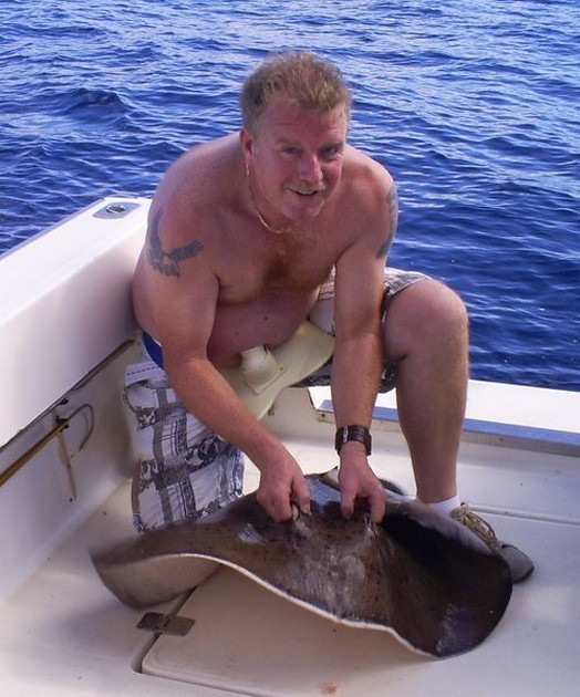 Roughtail Stingray Cavalier & Blue Marlin Sport Fishing Gran Canaria