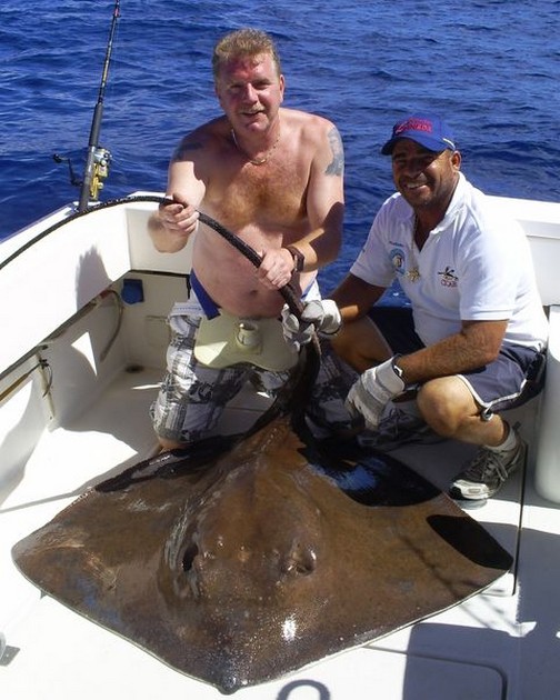 07/10 Common Stingray Cavalier & Blue Marlin Sport Fishing Gran Canaria