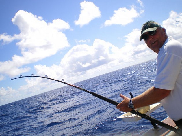 hooked up Cavalier & Blue Marlin Sport Fishing Gran Canaria