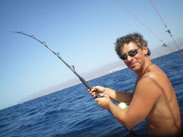 Hooked up Cavalier & Blue Marlin Sport Fishing Gran Canaria