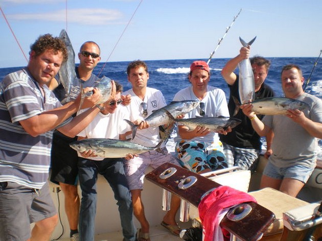 12/11 Satisfied Fishermen Cavalier & Blue Marlin Sport Fishing Gran Canaria