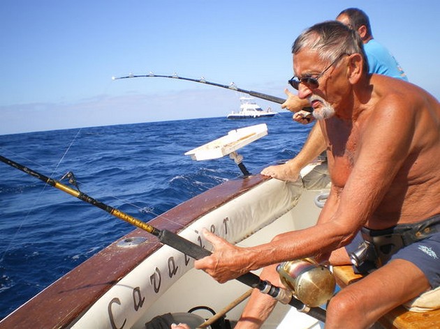 hooked up Cavalier & Blue Marlin Sport Fishing Gran Canaria