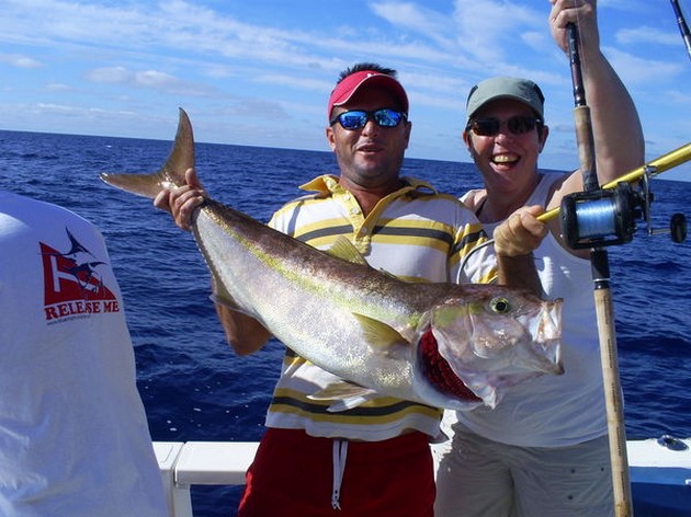 11.4 kg Amberjack Cavalier & Blue Marlin Sport Fishing Gran Canaria