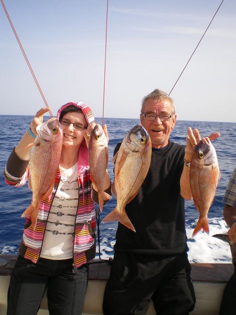 Red Snappers Cavalier & Blue Marlin Sport Fishing Gran Canaria