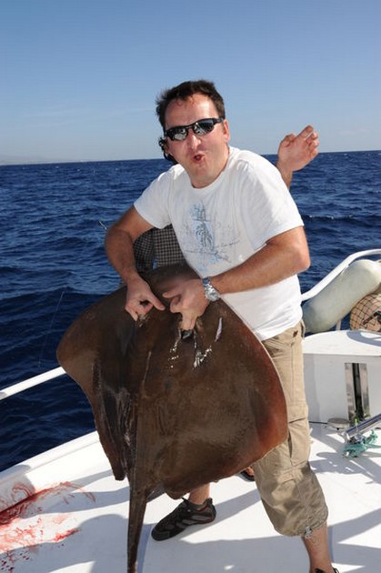 Common Stingray Cavalier & Blue Marlin Sport Fishing Gran Canaria