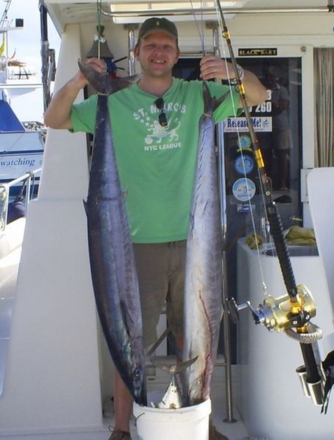 2 Wahoo's Cavalier & Blue Marlin Sport Fishing Gran Canaria
