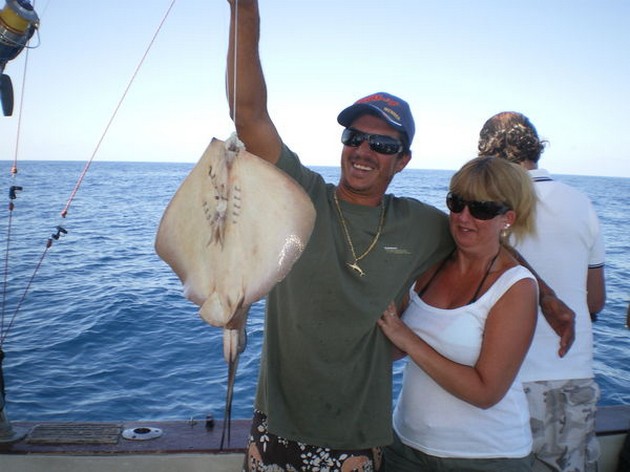 Common Stingray Cavalier & Blue Marlin Sport Fishing Gran Canaria