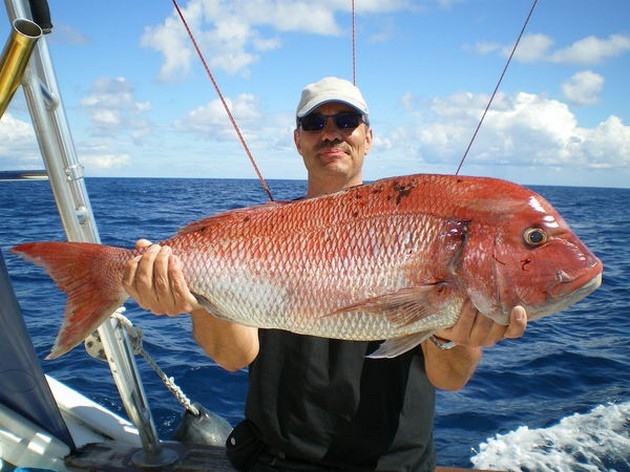 05/05 Red Snapper - Beautiful Snapper caught by Johnny Jensen from Denmark Cavalier & Blue Marlin Sport Fishing Gran Canaria
