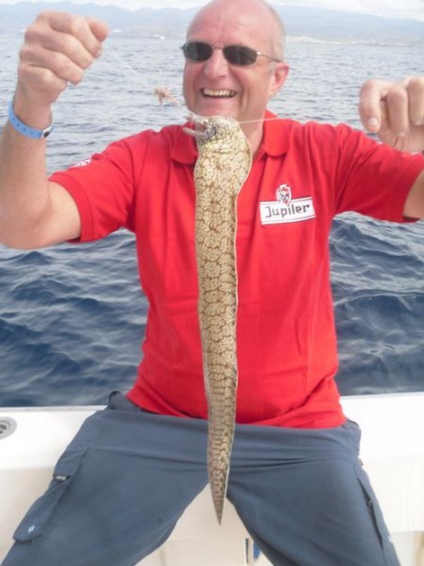 Moray eel Cavalier & Blue Marlin Sport Fishing Gran Canaria