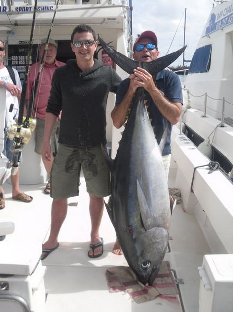 10/03 Blue Fin Tuna - 91 kg Cavalier & Blue Marlin Sport Fishing Gran Canaria