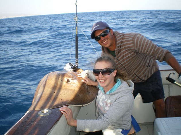 Roughtail Stingray Cavalier & Blue Marlin Sport Fishing Gran Canaria