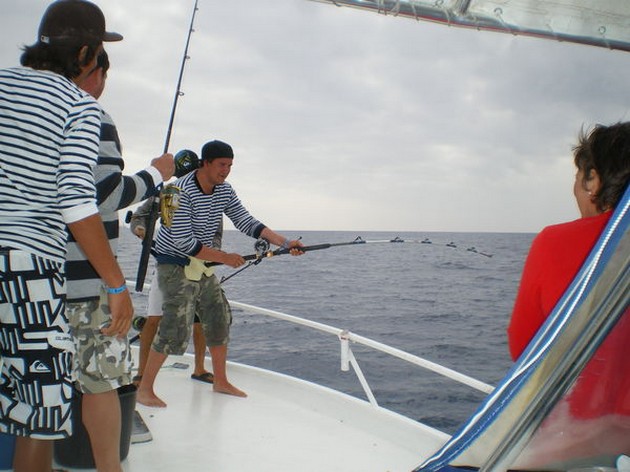hooked up Cavalier & Blue Marlin Sport Fishing Gran Canaria
