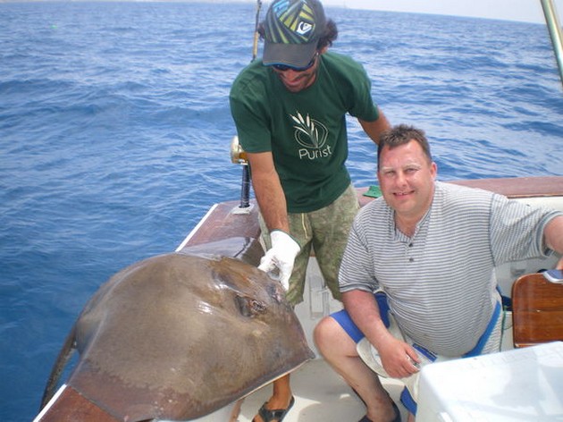 Common Stingray Cavalier & Blue Marlin Sport Fishing Gran Canaria