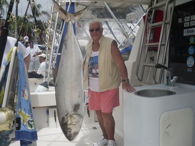 38 kg Amberjack Cavalier & Blue Marlin Sport Fishing Gran Canaria