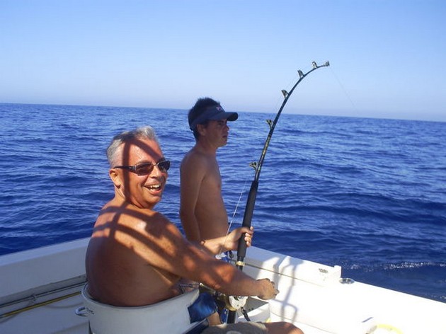 hooked up Cavalier & Blue Marlin Sport Fishing Gran Canaria