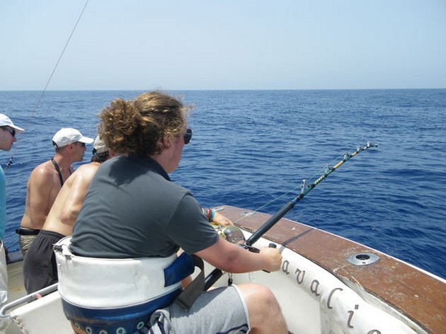 140 kg Blauwe Marlijn Cavalier & Blue Marlin Sport Fishing Gran Canaria