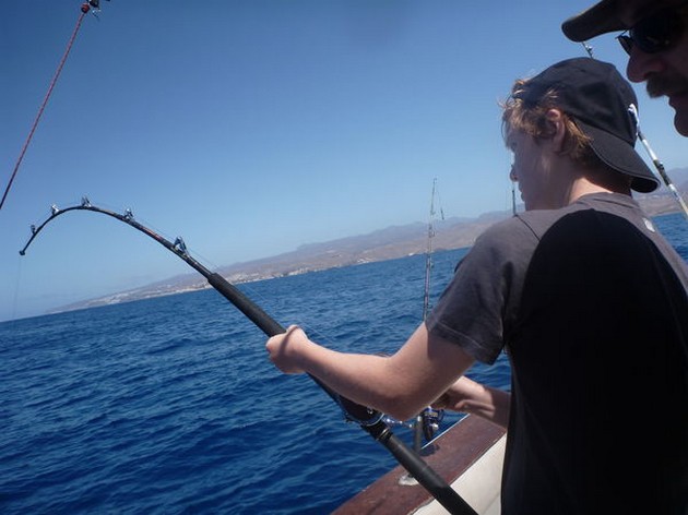 hooked up Cavalier & Blue Marlin Sport Fishing Gran Canaria
