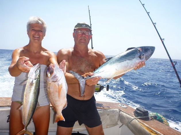 Happy Fishermen Cavalier & Blue Marlin Sport Fishing Gran Canaria