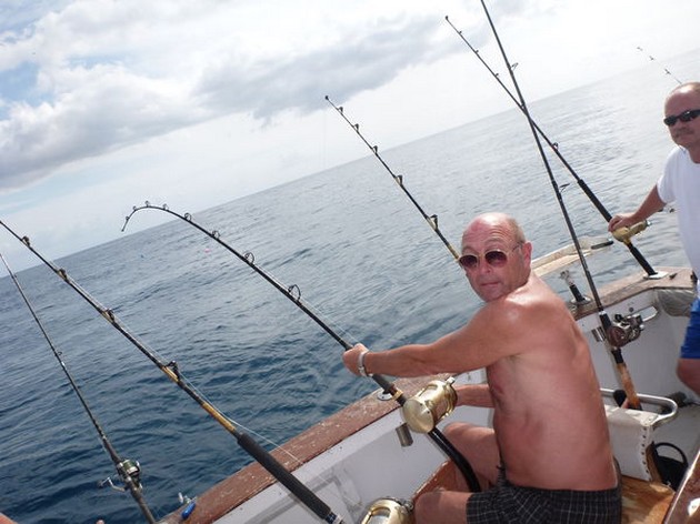 hooked up Cavalier & Blue Marlin Sport Fishing Gran Canaria