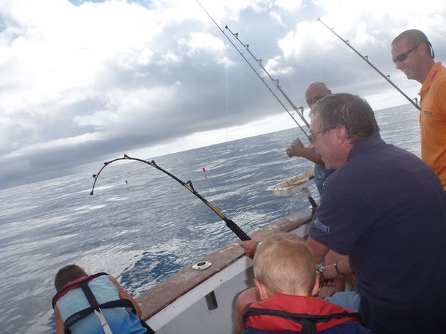 hooked up Cavalier & Blue Marlin Sport Fishing Gran Canaria