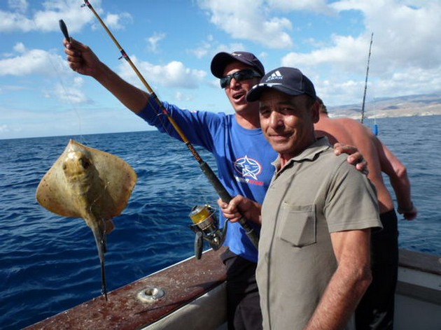 Common Stingray Cavalier & Blue Marlin Sport Fishing Gran Canaria