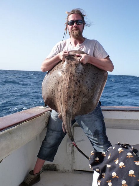 Roughtail Stingray Cavalier & Blue Marlin Sport Fishing Gran Canaria