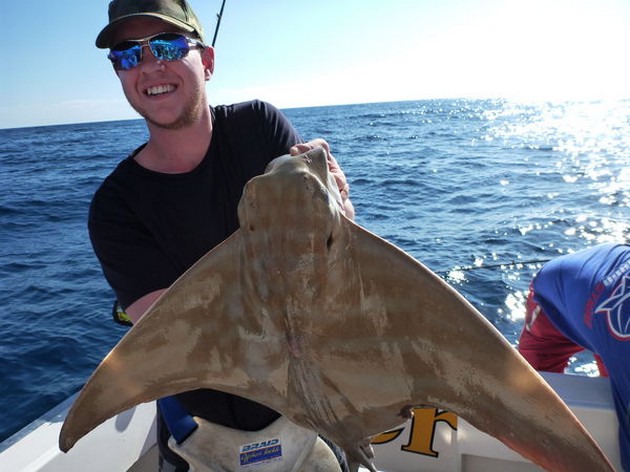 Duckbill ray Cavalier & Blue Marlin Sport Fishing Gran Canaria