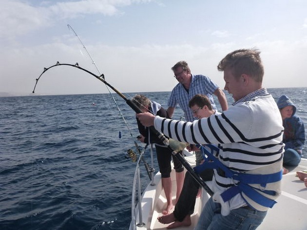 Hooked up Cavalier & Blue Marlin Sport Fishing Gran Canaria